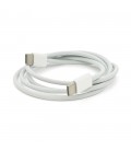 Кабель для iPhone 15 ORIGINAL,Type C-Type C, 3A, White, довжина 1м, ОЕМ