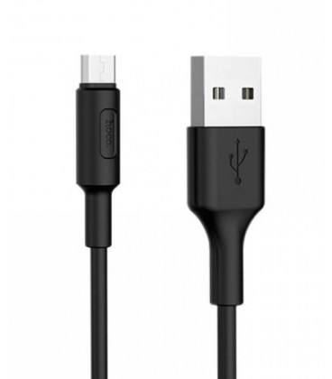 Кабель Hoco X25 Soarer , Micro-USB, 1A, Black, длина 1,2м, BOX