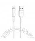 Кабель Hoco X25 Soarer, Lightning-USB, White, довжина 1м, BOX
