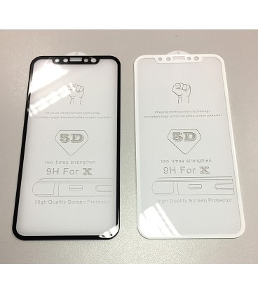 Стекло защитное 5D iPhone X
