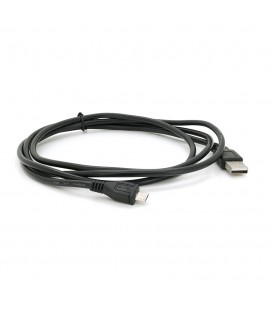 Кабель USB 2.0 (AM/Miсro 5 pin) 1,5 м, чорний, Пакет Q250