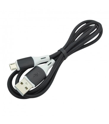 Кабель Borofone BX79, USB-Micro, 2.4A, довжина 1м, Black, BOX