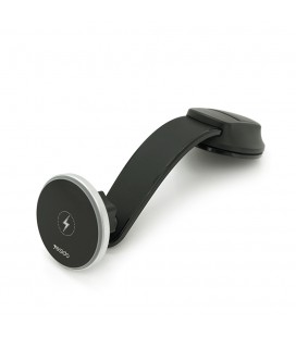 Автотримач Yesido C292+ Wireless Charging 15W, кріплення на торпеду, магніт, Black, Box