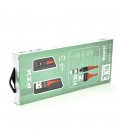 Кабель магнітний PZX V133, Lighting, Output, 3.1A, Red, довжина 1м, BOX