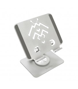 Настольная подставка для планшета NeePho NP-T2, угол наклона до 90°, поворот 360 °, корпус металл, 150х125мм, 0,55кг, Silver, Bo