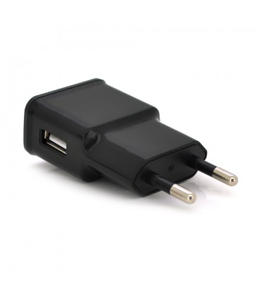 СЗУ 110-240V, 1xUSB, 5V/2A, Black, Blister-box