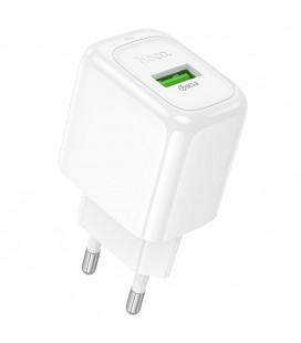 СЗУ 110-240V HOCO CS52A 1xUSB, 18W, White, Blister