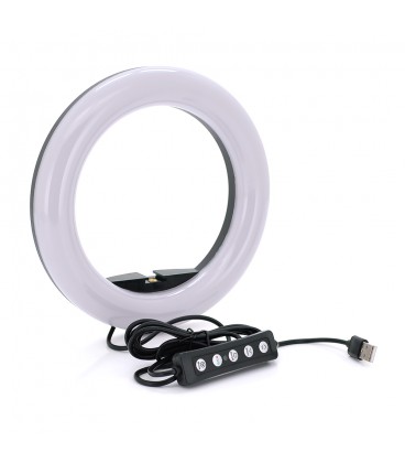 Селфі-лампа Led кільце 20см MJ20 RGB