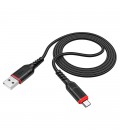 Кабель Hoco X59, Micro-USB, 2.4A, Black, довжина 1м, BOX