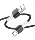 Кабель Borofone BX84, Type-C-USB, 3A, довжина 1м, Black, BOX