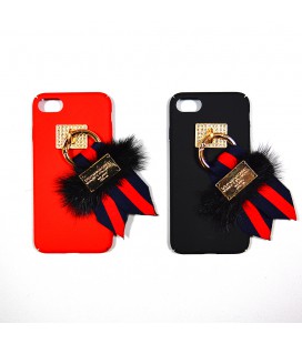 Накладка с брелком DGVI iPhone 6 Plus/ 6s Plus black