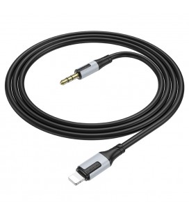 Кабель Borofone BL19 DC3.5 (папа) &gt, Lighting (папа), круглый, 1м, Black, Box