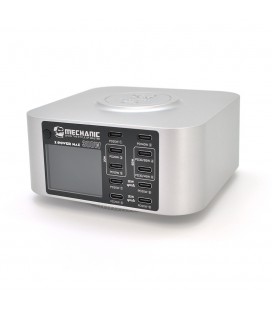 Зарядная станция с цифровой индикацией MECHANIC X-Power Max, 10*PD3.1-20W&gt,140W, 5В3А,9В2.2A,12В1.67А,20V1.5A. Wireless Chargi