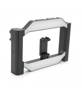 Селфі-лампа NeePho NP-L5 22см (2 смуги), 2 димери (яскравість + відтінок), вбудований акум 5600mAh, Box