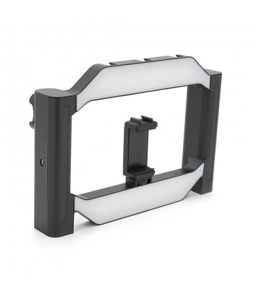 Селфі-лампа NeePho NP-L5 22см (2 смуги), 2 димери (яскравість + відтінок), вбудований акум 5600mAh, Box