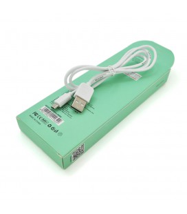 Кабель iKAKU KSC-285 PINNENG charging data cable series for micro, White, довжина 1м, 2,4А, BOX