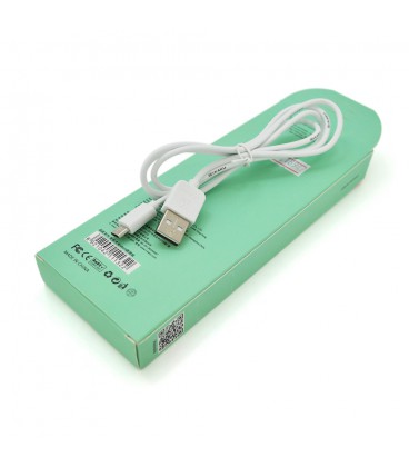 Кабель iKAKU KSC-285 PINNENG charging data cable series for micro, White, длина 1м, 2,4А, BOX
