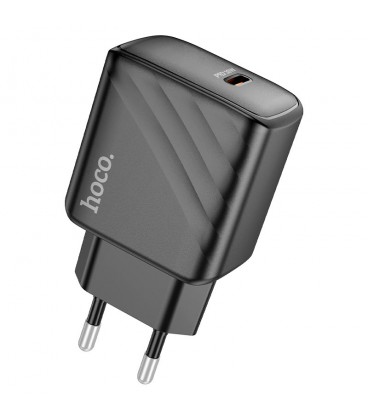 СЗУ 110-240V HOCO CS22A USB-C, 30W, Black, Box