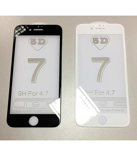 Стекло защитное 5D iPhone 6 Plus white