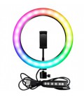 Селфі-лампа Led кільце 26см MJ26 RGB