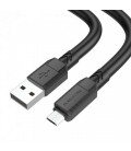 Кабель Borofone BX81, USB-Micro, 2.4A, довжина 1м, Black, BOX