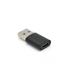 Переходник VEGGIEG TC-106 USB3.0(M) &gt, Type-C(F), Black, Пакет