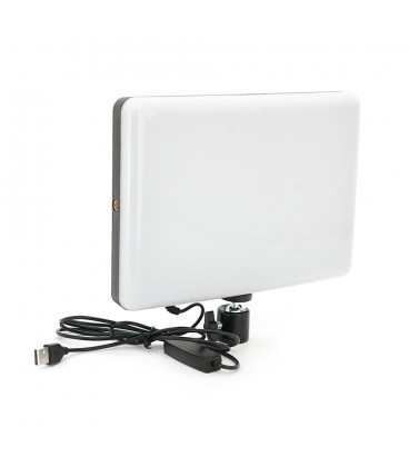 Прямокутна селфі-лампа LED PL-26, 26х12см, Box