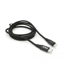 Кабель PZX V-109, Iphone to Type-C, 2.1A, Black, довжина 1.2м, BOX