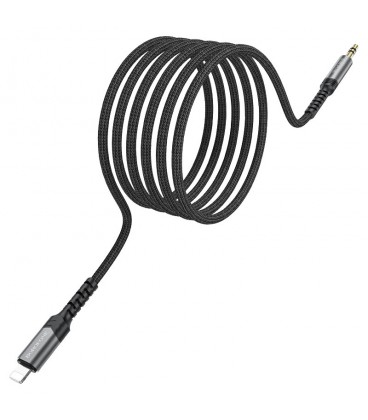 Кабель Borofone BL15 DC3.5 (тато)  Lighting (тато), круглий, 1м, Gray, Box