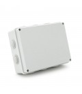 Коробка розподільна зовнішня YOSO 200x155x80 IP65 колір білий, 10 отворів, соски в комплекті, BOX, Q60