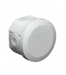 Коробка розподільна зовнішня Т25 80х51 IP65 OBO Bettermann колір білий