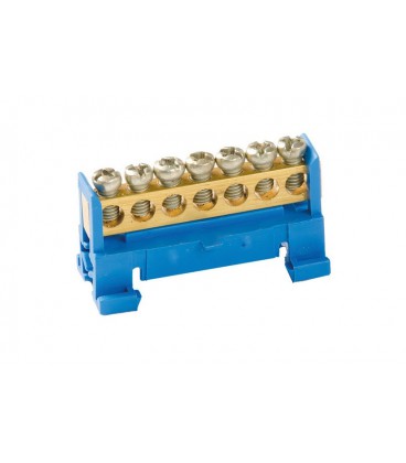 Шина нульова 7 отворів під DIN-рейку Q50