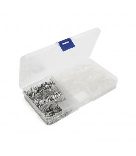 Набір клем F1 мама, 6,3/4,8/2,8 мм, провід 0.5-1.5, ізольована, мідь, 300шт у коробці, ціна за коробку