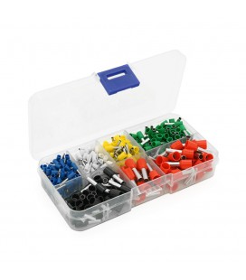 Набор клемм/наконечников 380шт (E0508-85, E7508-90, E1008-40, E2508-75, E4009-45, E6012-45) в боксе
