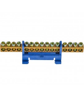 Шина нулевая 15 отверстий под DIN-рейку Q25