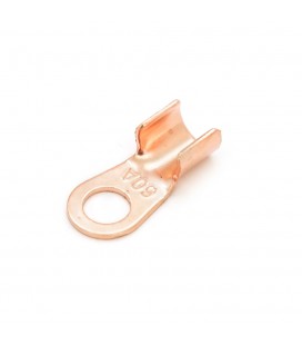 Клемма тип 'О' ОТ- 60А, 8.3мм, провод 6-16, неизолированная, под пайку, 100шт в упаковке, цена за штуку