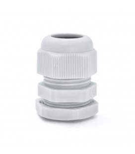 Кабельний спіральний водонепроникний роз'єм PG9, white