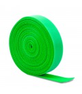 Стяжки на липучці ширина 25мм, рулон 45м, зелені, ціна за рулон