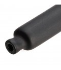 Термоусаджувальна трубка 12,0 мм, робоча температура: від -50 ° C до + 125 ° C, чорна, 100м, рулон