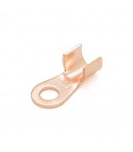 Клемма тип 'О' ОТ-40А 6.2мм, провод 4-10, неизолированная, под пайку, 100шт в упаковке, цена за штуку