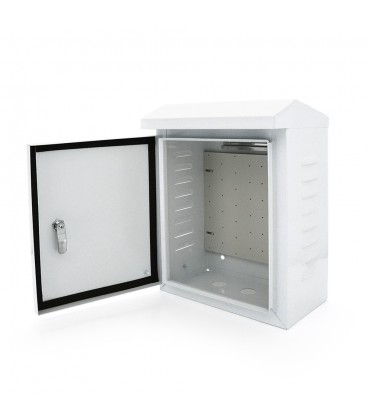 Навісна електрична шафа PiPo PP-302, корпус білий метал, 440х155х500 мм (Ш*Г*В)