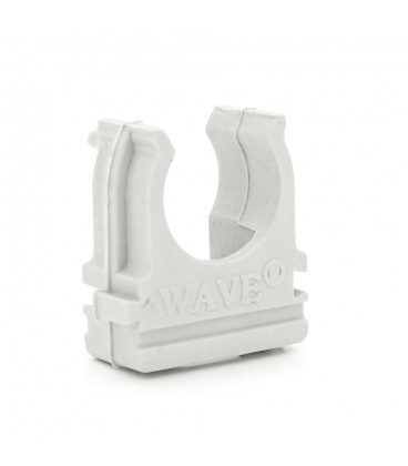 Крепление для гофры/трубы серая 16 мм (пач. 100шт. цена за пачку)