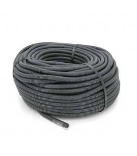 Гофротруба вулична D32 поліпропіленова, з протяжкою, 50метрів, колір сірий, ціна за бухту