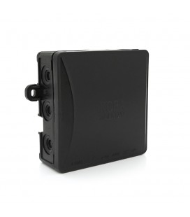 Коробка розподільна модульна зовнішня Р95 95х95х40мм IP54 пластик (РР) чорна Q60