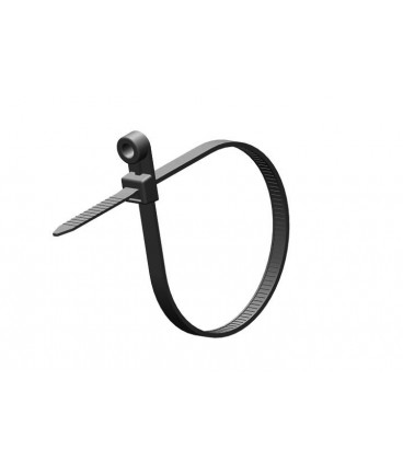 Стяжки нейлон под дюбель RITAR 4,0х150mm черные (100 шт) высокое качество, ультрафиолетостойкие, диапазон рабочих температур: от