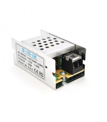 Імпульсний блок живлення 12В 1А (12Вт) перфорований