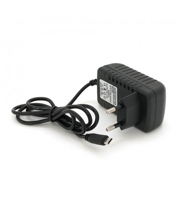 Импульсный адаптер питания XS-0530 5В 3А (15Вт) 220V-microUSB, длина 0,5м