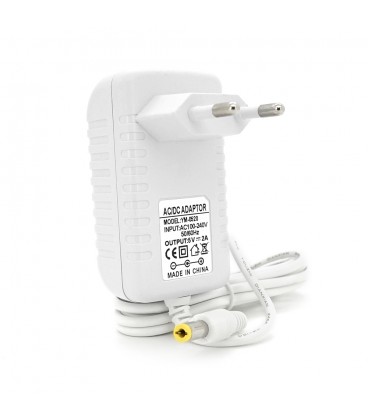 Импульсный адаптер питания 5В 2А (10Вт) штекер 5.5/2.5 длина 1,4м, Q50, White