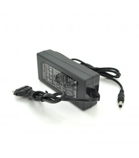 Імпульсний адаптер живлення 12В 5А (60Вт) YT-1250 штекер 5.5/2.5, + кабель живлення,  Q100