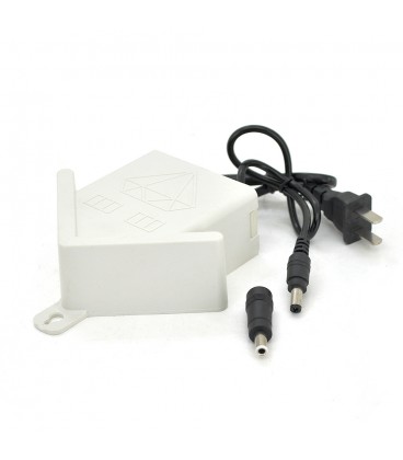 Імпульсний блок живлення YOSO ZH120200 12В 2А  штекер 5,5 / 2,1  настінний + перехідник White